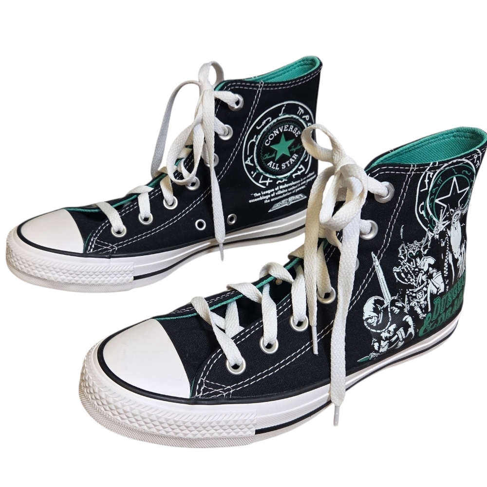 NWOB Converse X Dungeons And Dragons Chuck Taylor All Star High Tops‎ Men's Sz 5 - Picture 5 of 6
